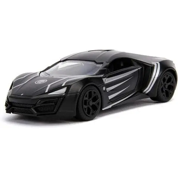 Marvel Avengers - 1:32 Diecast Lykan Hypersport Die-Cast Car with Black Panther Deco  [COLLECTIBLES] figurine/statue, Collectible