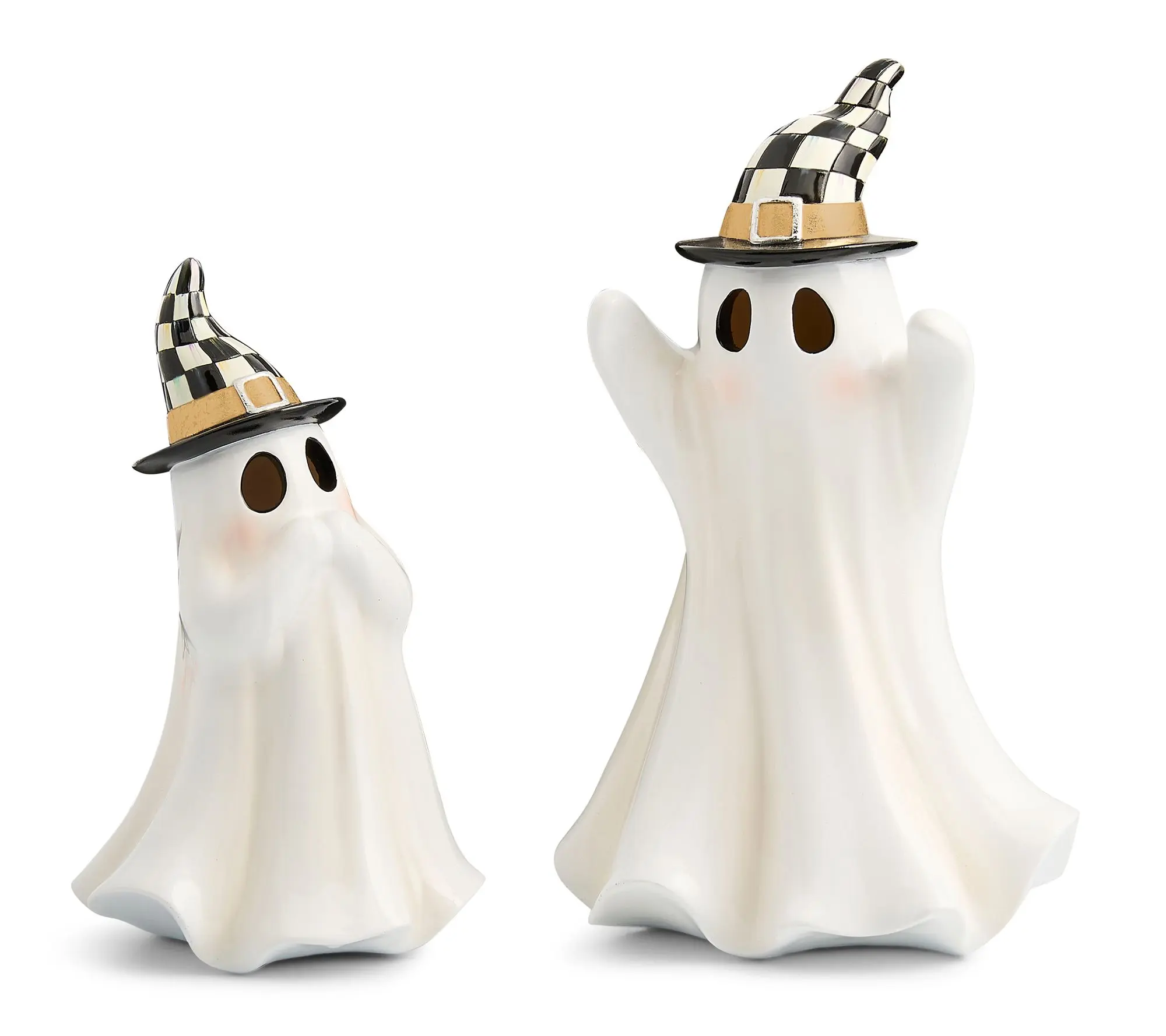 MacKenzie- Childs S/2 Illuminated Ghosts