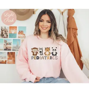 Pediatrics Sweatshirt, Pediatrics Animal Shirt, PEDS Sweatshirt, Peds Nurse Shirt, Cute Peds Crewneck, Pediatric Nurse Gift, Pediatrics Gift