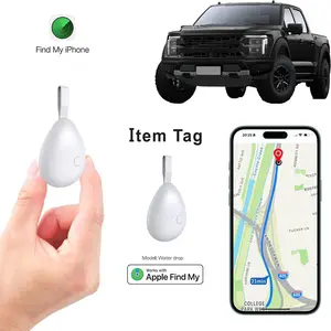Apple Find My Compatible Smart Tracker, 230mAh Ultra-Long Battery Life, Anti-Lost Device with Waterproof Design for iOS Essentials.