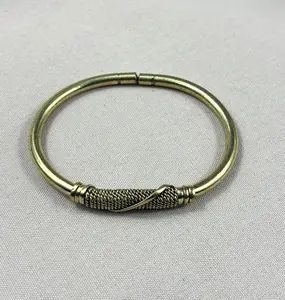 Asili Coil Brass Bracelet