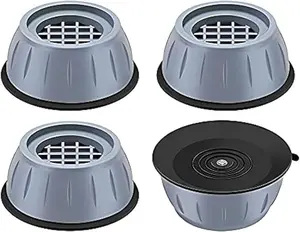 4PCS Anti-Vibration Washing Machine Support Anti-Slip Rubber Feet Base Pads Mat US
