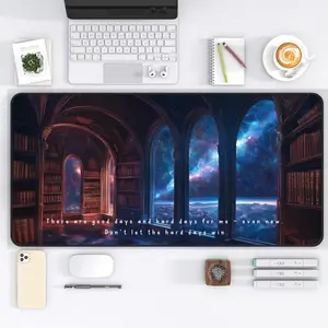 Night Court Inspired Desk Mat, ACOTAR Fantasy Mousepad, Bookish Merch, Book Lovers Gift, Reading Nook Decor, Librarian Gift