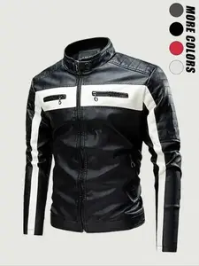 Men's Motorcycle Jacket, Breathable Waterproof Ce Certified Protection, Durable Stylish Design, Perfect for Motorbike Riders