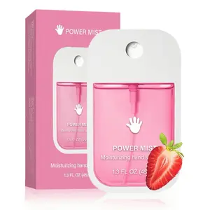 Portable, high-efficiency moisturizing hand sanitizer spray, travel size, pocket size, for cleaning hands.