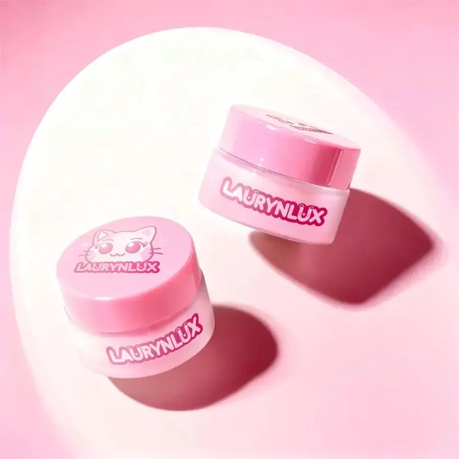 LaurynLux Moisturizing Lip Scrub Strawberry Flavor - Gentle Exfoliating Lip Care for Soft & Smooth Lips