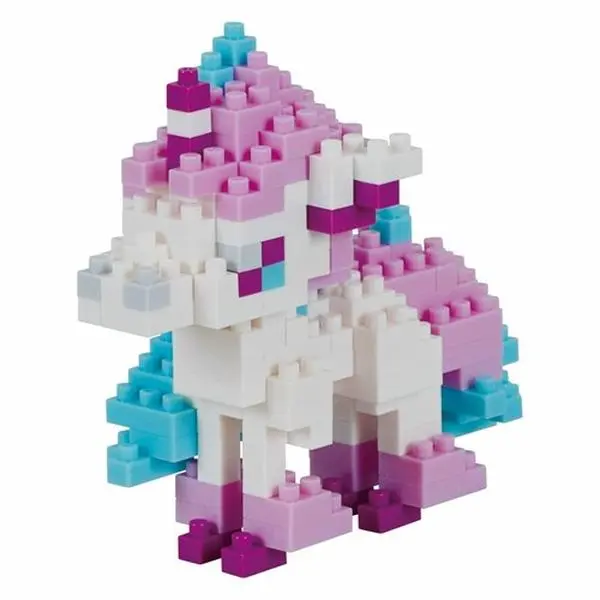 Nanoblock - Pokemon Series - Galar Ponyta Building Kit  [COLLECTIBLES] figurine/statue, Brick, Collectible