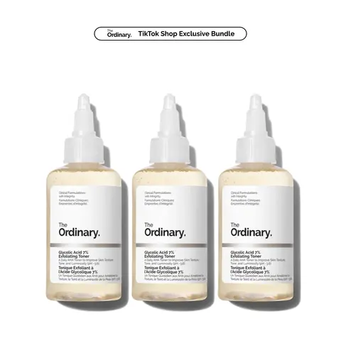 The Glycolic Acid 240ml Toner Trio