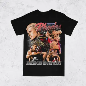 Vintage 90s Cody Rhodes Tee Shirt Homage Retro T-shirt Unisex Crewneck Made Using 100% Cotton, Design & Printed In The USA