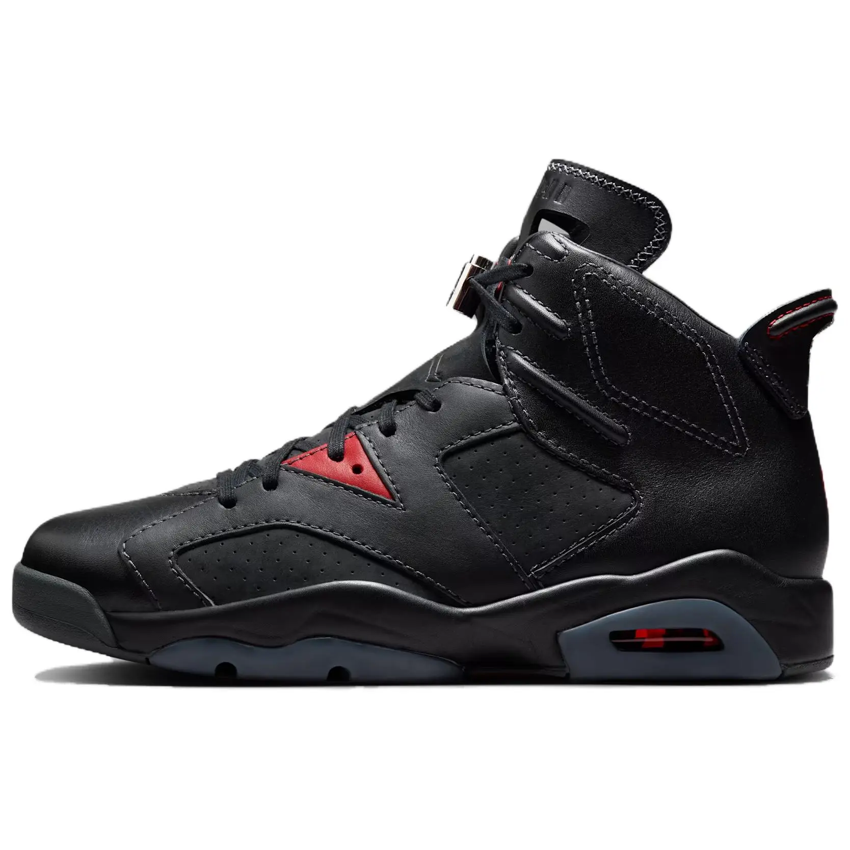 NIKE Men's Air Jordan 6 Retro Premio 'Bin23' Sneaker in Premium Dark Suede, Collector's Release with Visible Air Cushioning, Shoe, Sports Shoes, Footwear, Athletic, Casual, Rubber