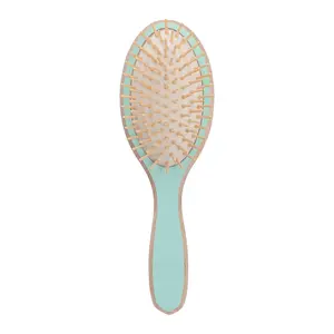 Cricket Beauty Tools The Bay by Cricket Blondie Wooden Bristle Paddle Brush - Detangling Styling Tool for Frizz Control, Universal Use on All Hair Types, Detangling Hair Brush, Hair Styling Brush