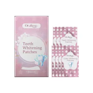 Oralhoe Teeth Brightening Strips Clean Oral Stains, Brighten Tooth Surfaces, Protect Teeth, Freshen Breath, 7 Pieces