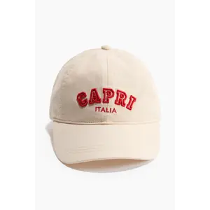 H&M Embroidered-motif twill cap