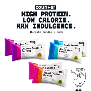 Counter High Protein Frozen Burritos