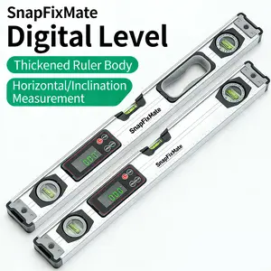 SnapFixMate Digital Angle Finder 600mm Electronic Level Protractor Inclinometer with Magnets for Horizontal Inclination Measurement