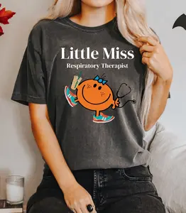 Little Miss Respiratory Therapist | RT Funny Shirt | Little Miss ER Nurse | Respiratory Therapist Graduation Gift, RT essentials