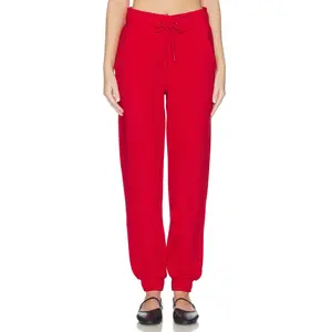 Negative Underwear Waffle Knit Jogger in Cerise