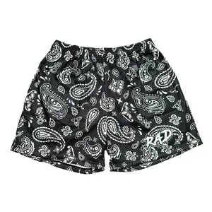 RAD - "Black/White Bandana" 5" Inseam Shorts