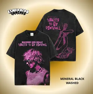 Machine Gun Kelly Tickets To My Downfall Shirt, Acid Wash Tour Tee 2025