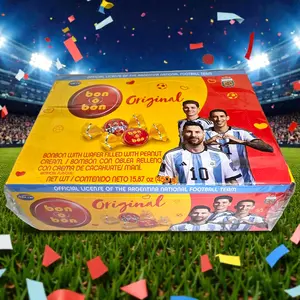 Bon o Bon Original 450g 30 Unit Wafer Filled with Peanut Cream Bonbon con Oble Relleno con Crema de Cacahuate Bombom