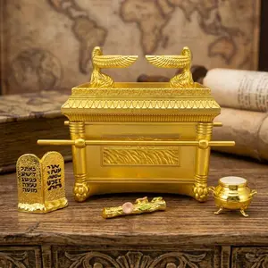 Ark of the Covenant Model the Ark of the Covenant Replica Gold Resin Statue