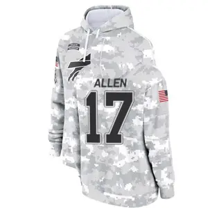 Full Logo Unisex Jos 4llen #17 Salute Arctic Camo 2025 Pullover Hoodie, Football Lover Hoodie, Shirt For Football Fans, Sport Fan Outfit, Gift For Her, Gift For Him