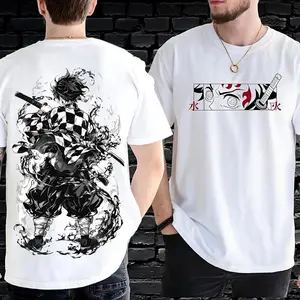 Kamado Tanjiro Character Shirt, Demon Slayer Tee, Anime Color Shirt, Unisex 2025 Tee, Unisex Short Sleeve Tee