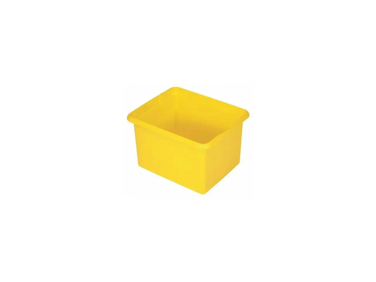 RUBBERMAID COMMERCIAL FG9T8400YEL Organizing Bin,Yellow RUBBERMAID COMMERCIAL FG9T8400YEL Organizing Bin,Yellow