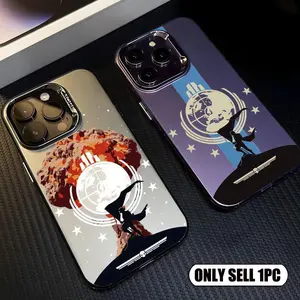 H-Helldivers 2 game cool Protective Phone Case For iPhone 17 16 15 14 13 12 11 Pro Max Air Matte Laser Aurora Shockproof Funda  Anti-Drop Anti-Fingerprint Cover