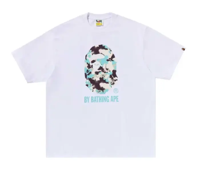 4 🔥Steal of the Day🔥 Bape Ape Head Multi Map Camo OS Tee White - L/M, XL/L, XXL/XL