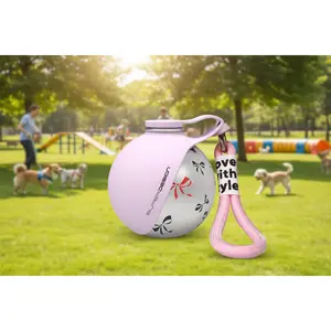 Creative Portable Outdoor Pet Stainless Steel Water Cup Small Dog