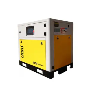 LRSD TF 20HP/15KW screw air compressor Electrical phase: 3hp 220V. Variable frequency screw air compressor, silent and energy-saving