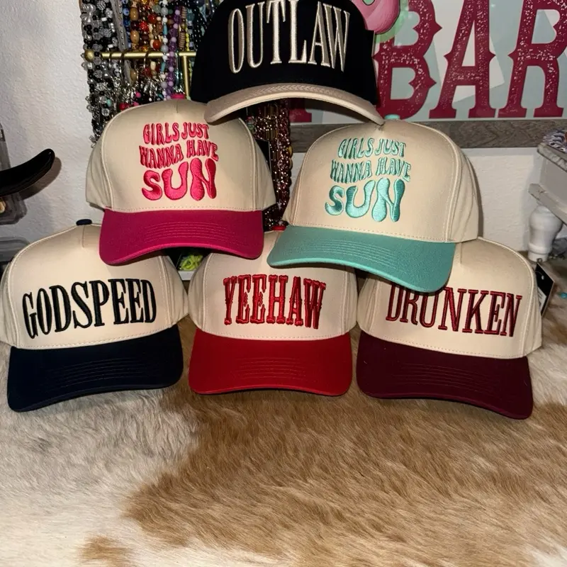 EMBROIDERED HATS