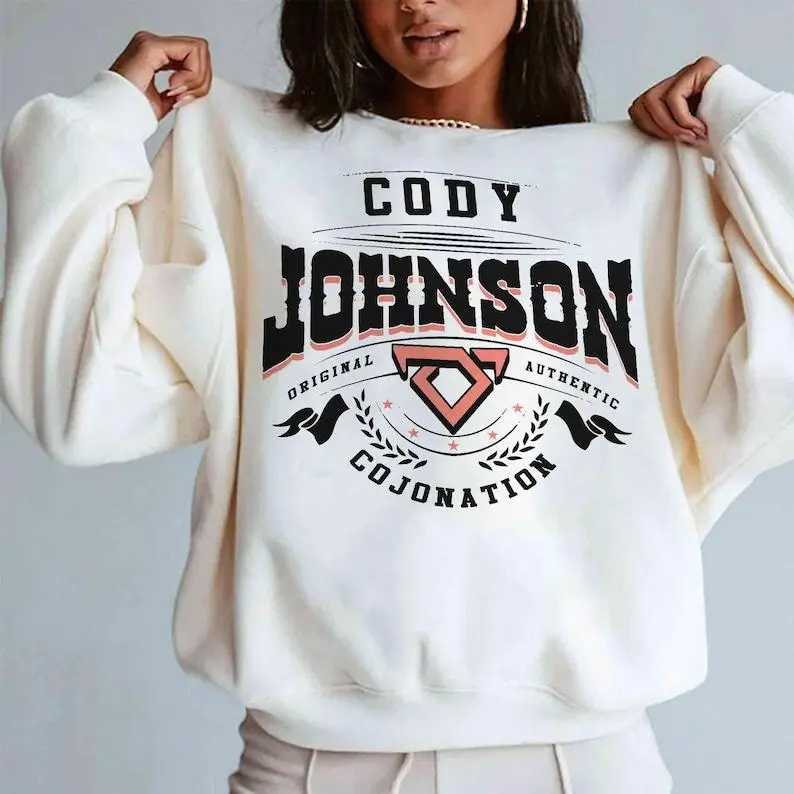 [Sale Up To 30%] + [Free Ship] Cody Johnson Tour 2024 Shirt, Country Music Cojo Unisex Crewneck Sweatshirt