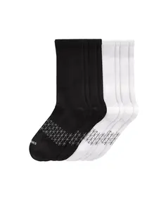 Hanes 4-PACK Performance Socks for Men, Crew — Absolute Active — Breathable, Cushioned AZAB84