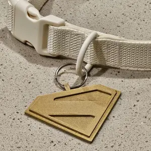 Krypto Dog Tag from Superman 2025 movie ID Emblem tag for Collar