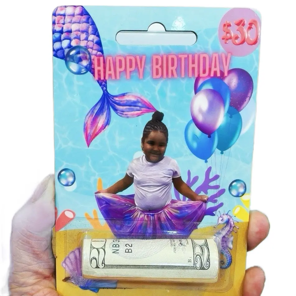 Personalized money holder