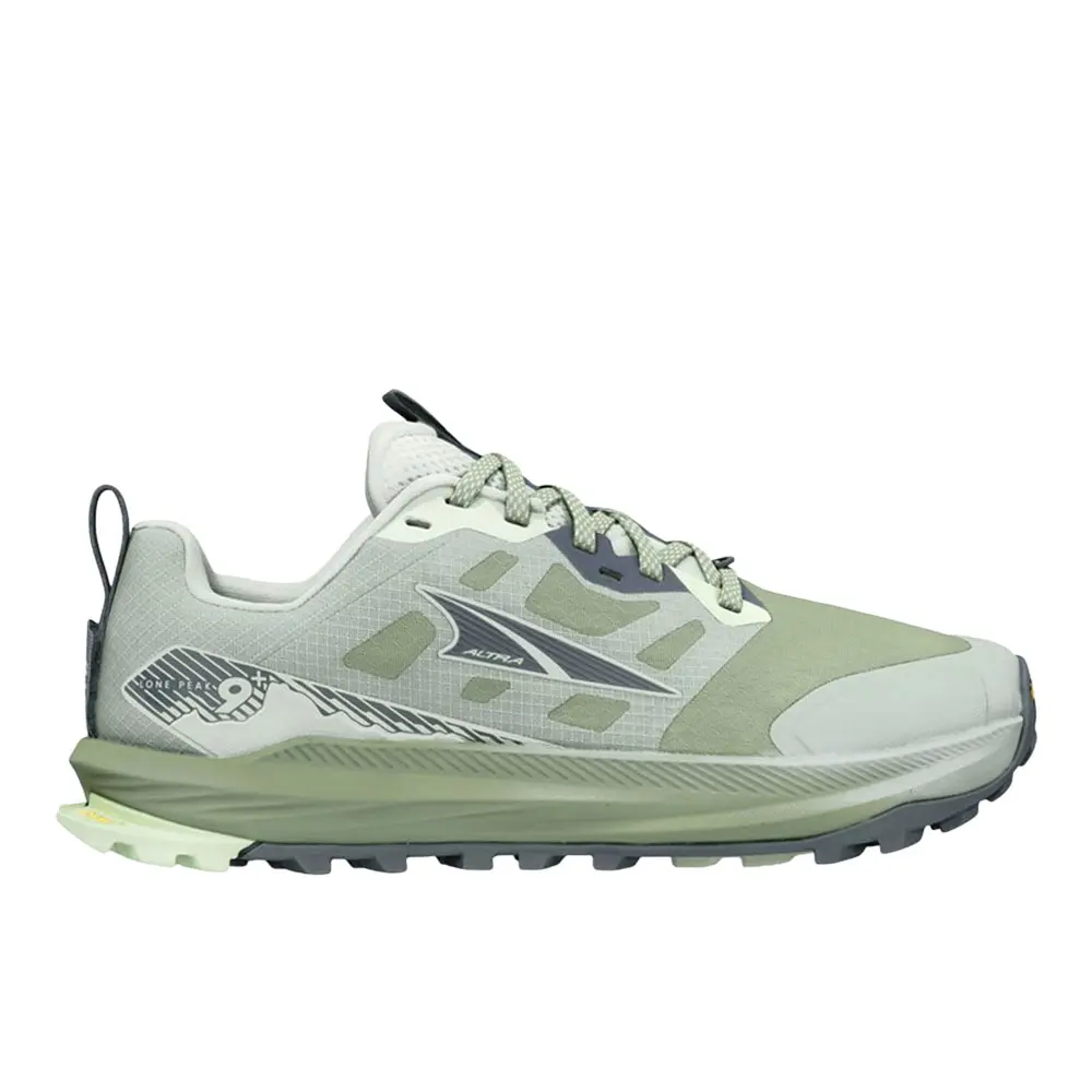 Altra Womens Lone Peak 9+ Trail Running Sneakers Shoes - Green Altra Womens Lone Peak 9+ Trail Running Sneakers Shoes - Green