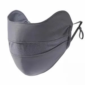 NELEUS UPF50+ UV Protection Face Mask | Breathable Ice Silk Sun Shield with Adjustable Ear Loops SummerVibes