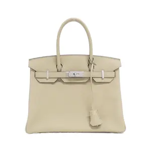 Pre-owned HERMÈS Calfskin Shoulder Bags Hermes Birkin30 Togo
