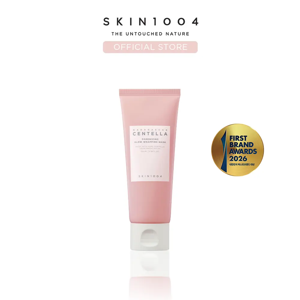 [SKIN1004 Official Shop] Poremizing Glow Wrapping Mask (100ml) - Bouncy Pore-Refining Wrapping Mask for Firm, Radiant Skin