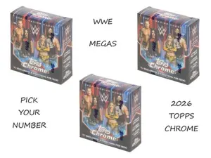 PYN  (3) 2026 WWE Topps Chrome Megas
