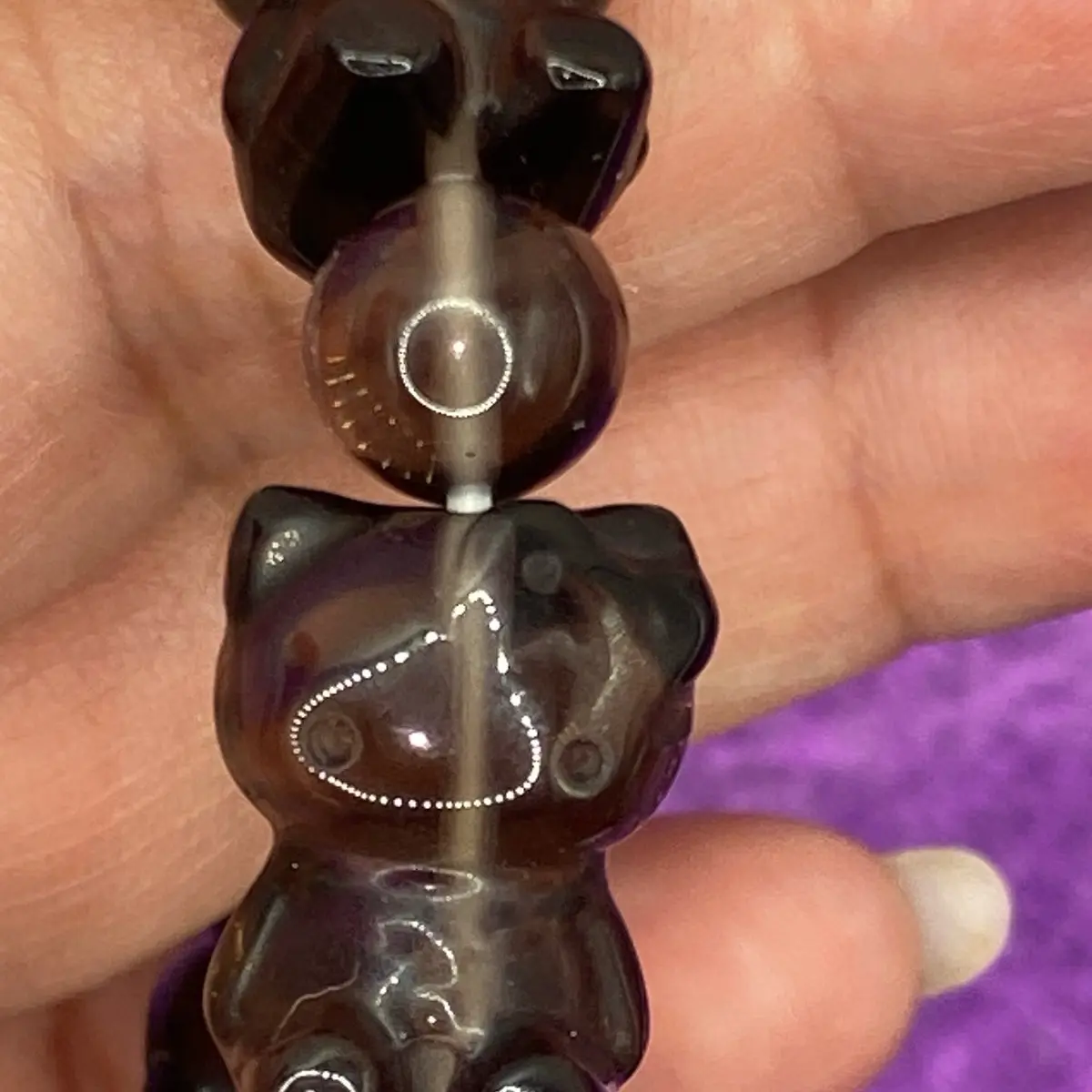 HK and friends Smoky Quartz Bracelet