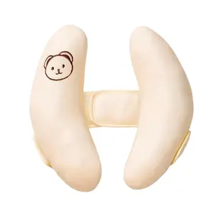 Adjustable Child Safety Car Seat Headrest Pillow, Soft Washable Design, Perfect for Travel & Gifts, Blue Color Option Available, Car Seat Attachment