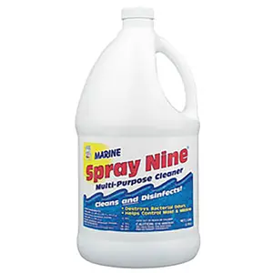 Spray Nine 8702227 1 gal Marine No Scent Cleaner & Disinfectant Liquid