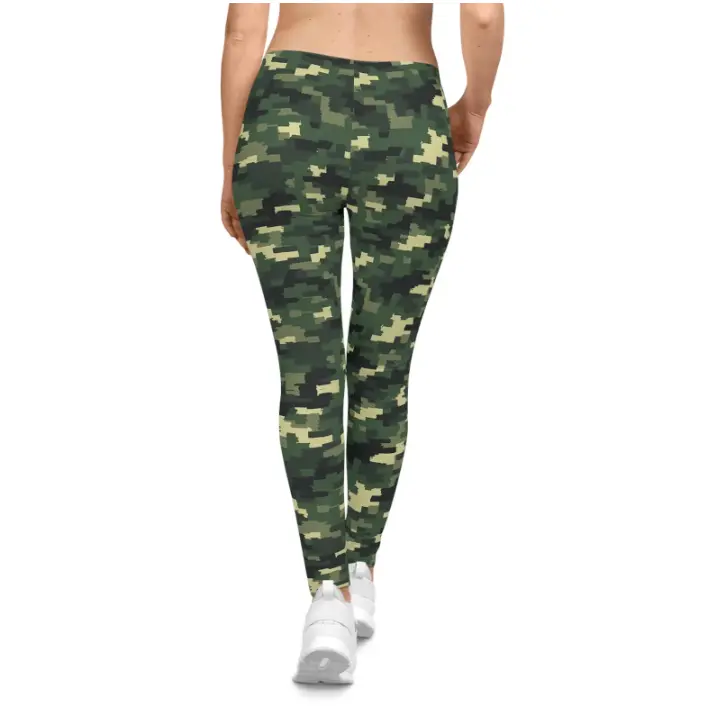 Army Camouflage Leggings Military Style Women's Tights