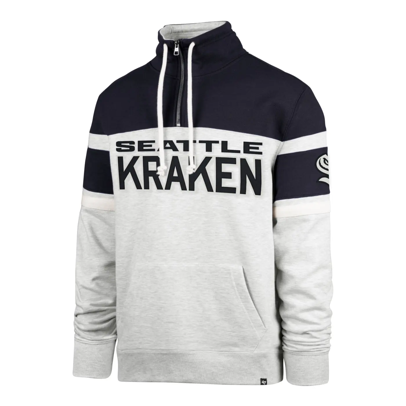 Seattle Kraken '47 Double Header Amp Bar Quarter Zip