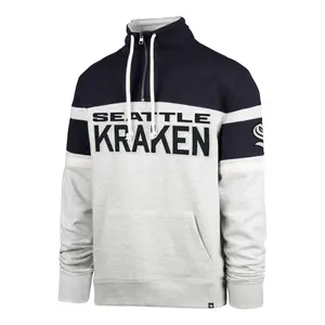 Seattle Kraken '47 Double Header Amp Bar Quarter Zip