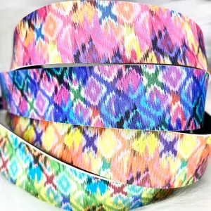 Hipsy Wide Tribal Diamonds Non Slip Adjustable Headband