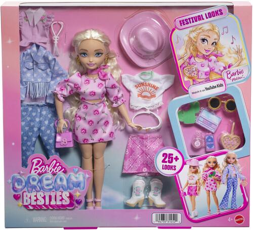 Mattel - Barbie Dream Besties: Festival Looks Western Glam  [Collectible Figurine/Statue/Bust] Paper Doll